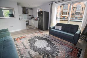 LIVING ROOM TO KITCHEN- click for photo gallery